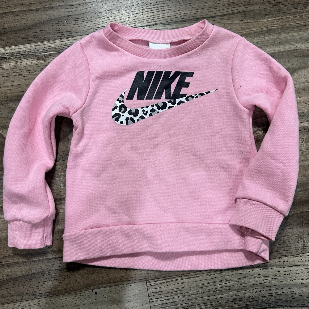 Nike Pink Crewneck Pullover Sz 2t